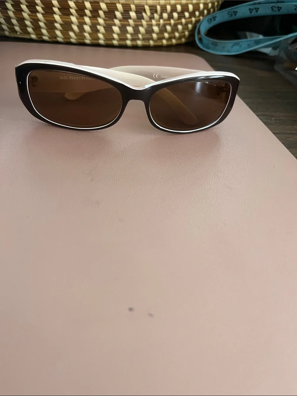 Juicy Couture Vintage 57016 Black/Pink Sunglasses With Tinted Lens